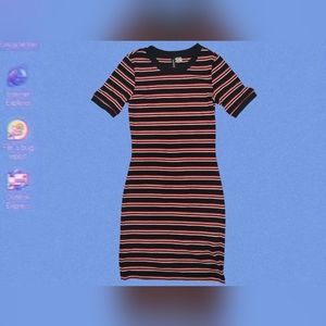 Ribbed Body con Dress